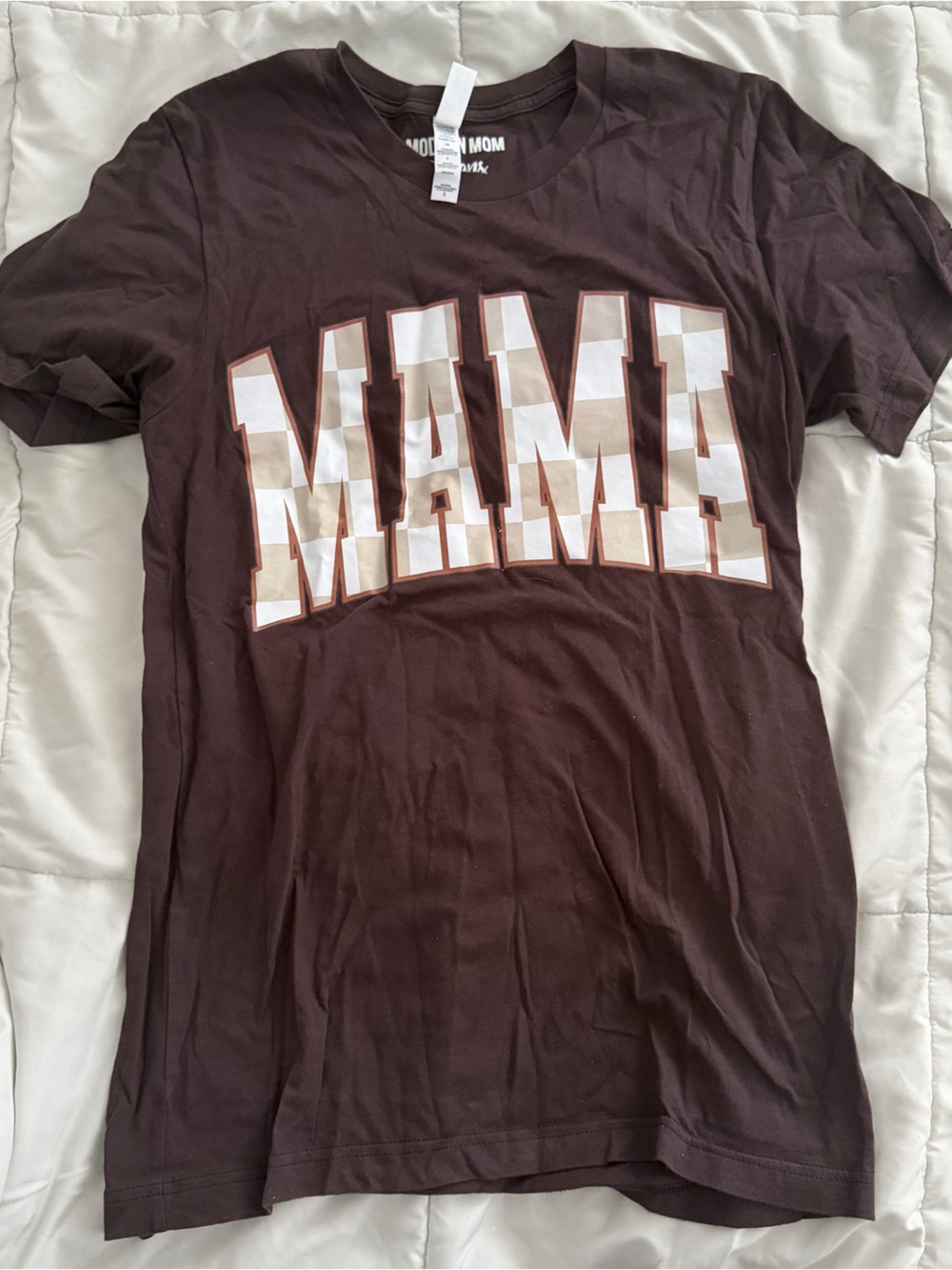 Modern Mom Designs Brown Miami Graphic Tee